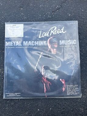 Rare Metal Machine Music Album by Lou Reed Mint Condition